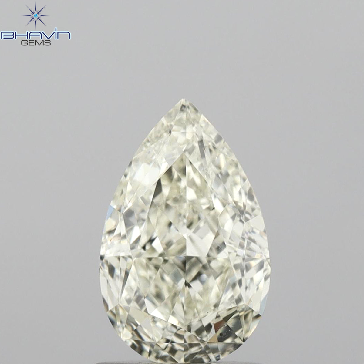 GIA Certified 1.13 CT Pear Natural Diamond Yellow Color SI2 Clarity (10.25 MM)