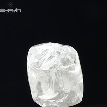 1.13 CT Rough Shape Natural Diamond White Color VS2 Clarity (5.92 MM)