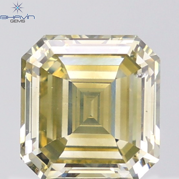 GIA認定 1.27 CT クッションダイヤモンド イエローカラー 天然ダイヤモンド VS1 クラリティ (5.97 MM)