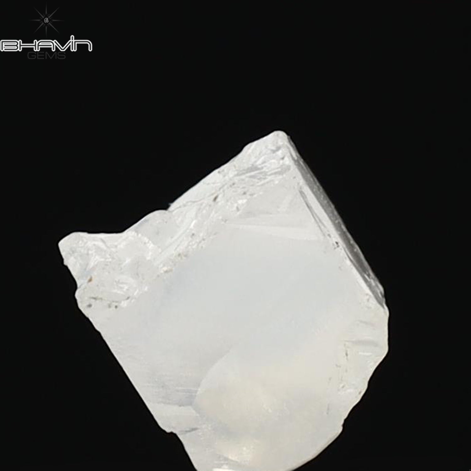 0.85 CT Rough Shape Natural Diamond White Color (4.91 MM)