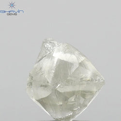 2.60 CT Rough Shape Natural Loose Diamond White (M) Color SI2 Clarity (7.70 MM)