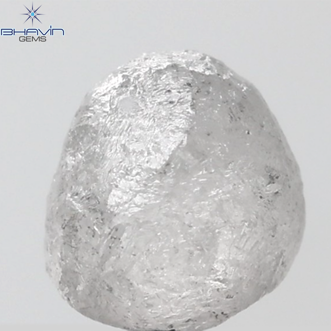 0.90 CT ラフ シェイプ ナチュラル ダイヤモンド ホワイト カラー VS1 クラリティ (5.95 MM)