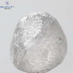 1.21 CT Rough Shape Natural Diamond White Color I3 Clarity (4.94 MM)