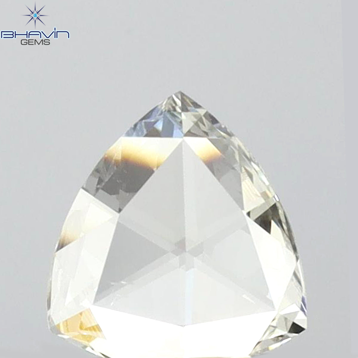 0.34 CT Natural Triangle Diamond White Color Clarity VS2 (6.06 MM)