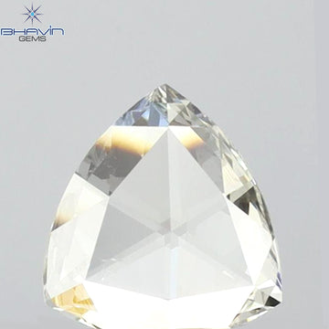 0.34 CT Natural Triangle Diamond White Color Clarity VS2 (6.06 MM)