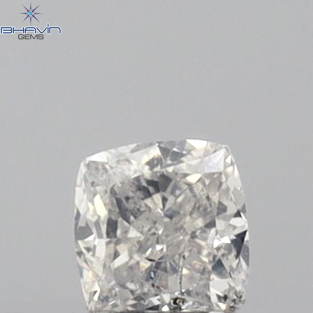 0.16 CT Cushion Shape Natural Diamond White Color SI2 Clarity (2.68 MM)