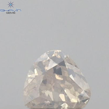 0.09 CT Heart Shape Natural Diamond White Color VS2 Clarity (2.35 MM)