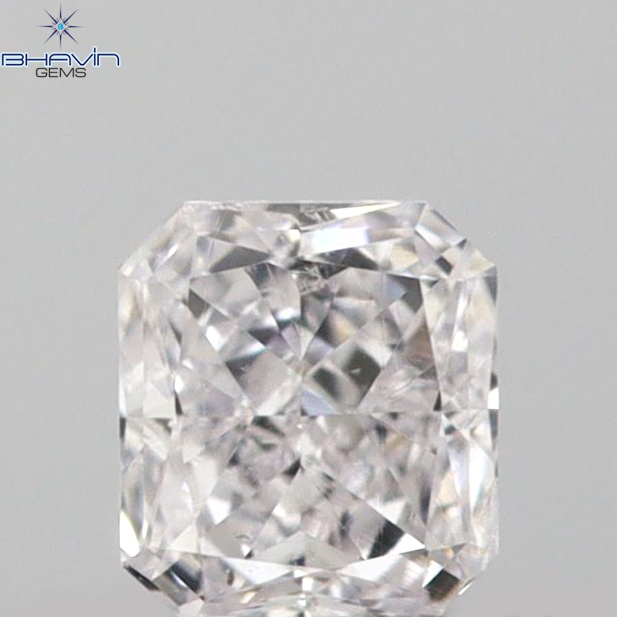 0.15 CT Natural Radiant Diamond Pink Color Clarity VS2 (3.20 MM)