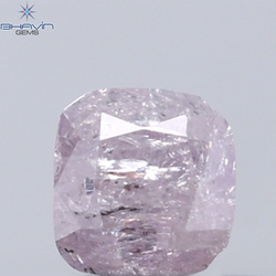 0.27 CT Radiant Diamond Natural Pink Color I3 Clarity (3.31 MM)