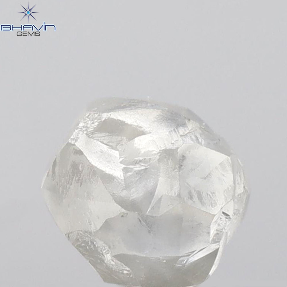 3.43 CT Rough Shape Natural Loose Diamond White (M) Color SI1 Clarity (8.00 MM)