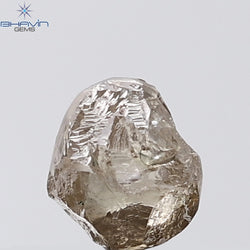 0.90 CT ラフ シェイプ ナチュラル ダイヤモンド ホワイト カラー VS1 クラリティ (5.95 MM)