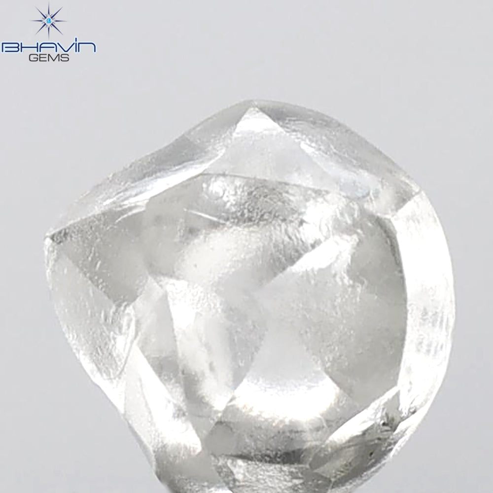 1.12 CT Rough Shape Natural Diamond white Color VS2 Clarity (5.32 MM)