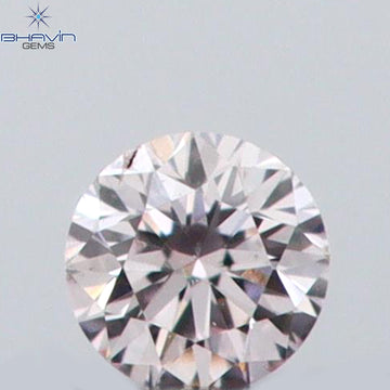 0.02 CT Round Shape Natural Diamond Pink (Argyle) Color VS2 Clarity (1.44 MM)