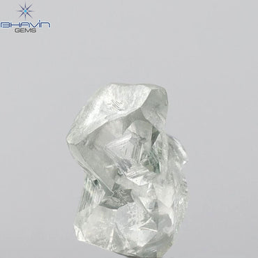 3.17 CT Rough Shape Natural Loose Diamond Bluish Green (M) Color VS2 Clarity (10.10 MM) (Copy)