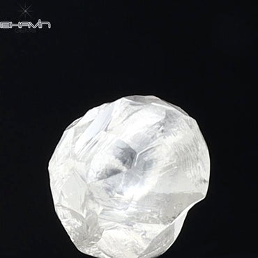1.27 CT Rough Shape Natural Diamond White Color SI1 Clarity (6.00 MM)