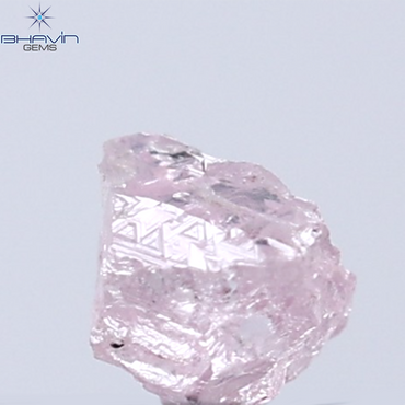 0.11 CT Rough Shape Natural Diamond Pink Color SI1 Clarity (2.66 MM)
