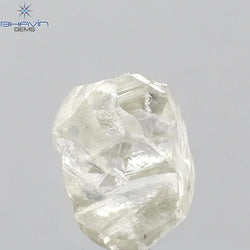 2.31 CT Rough Shape Natural Diamond White Color VS2 Clarity (8.22 MM)