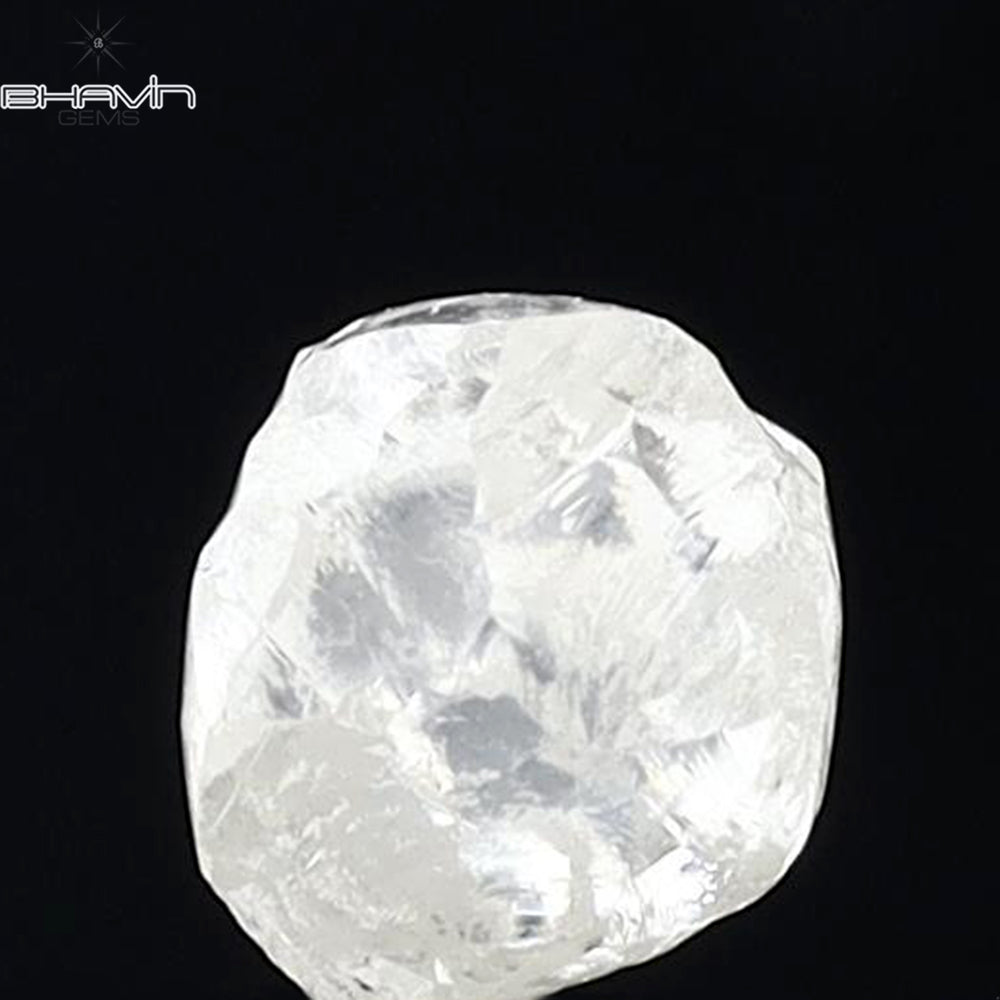 1.21 CT Rough Shape Natural Diamond White Color VS2 Clarity (5.84 MM)