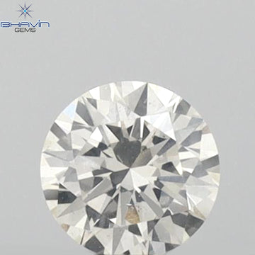 0.23 CT Round Shape Natural Loose Diamond White Color SI1 Clarity (4.00 MM)