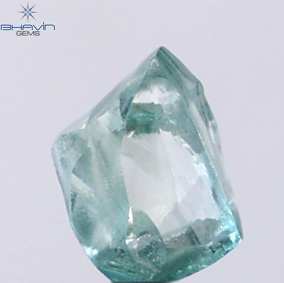 0.49 CT ラフシェイプ ナチュラル ダイヤモンド ピンク色 I3 クラリティ (4.90 MM)