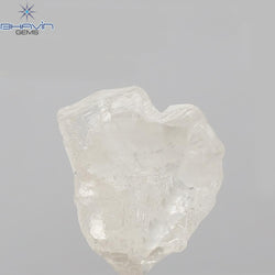 0.90 CT ラフ シェイプ ナチュラル ダイヤモンド ホワイト カラー VS1 クラリティ (5.95 MM)