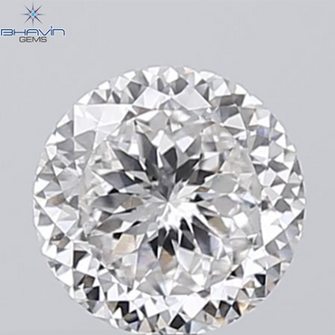 0.18 CT ラウンド ローズ カット シェイプ 天然ダイヤモンド ピンク色 I2 クラリティ (3.86 MM)