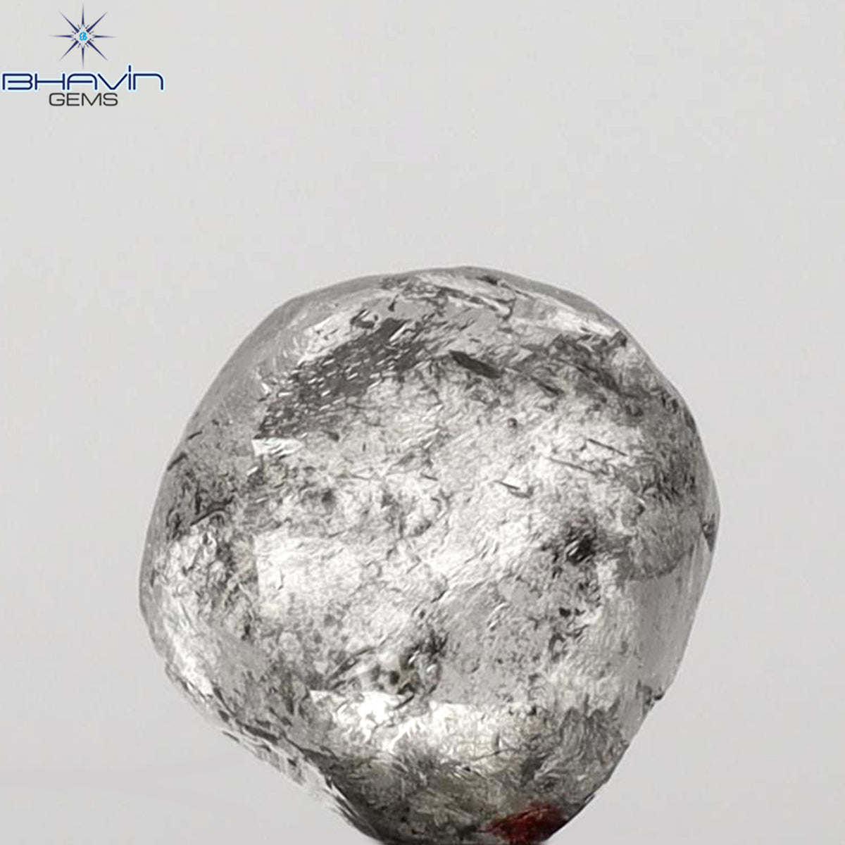 3.03 CT Rough Shape Natural Diamond Salt And Pepper Color (8.10 MM)