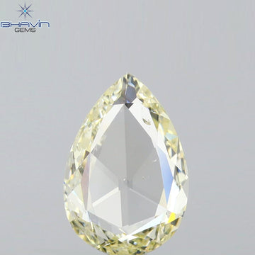 0.29 CT ペアシェイプ ナチュラル ダイヤモンド グリーン (カメレオン) カラー VS1 クラリティ (5.89 MM)