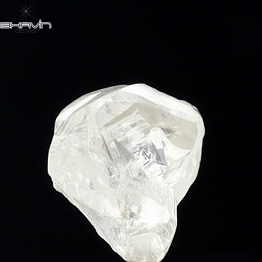 1.22 CT Rough Shape Natural Diamond White Color VS2 Clarity (6.85 MM)