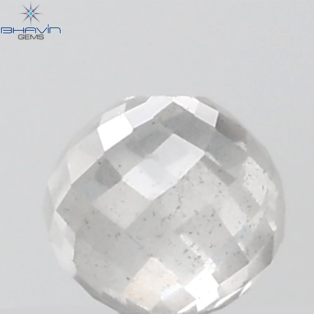 0.90 CT ラフ シェイプ ナチュラル ダイヤモンド ホワイト カラー VS1 クラリティ (5.95 MM)