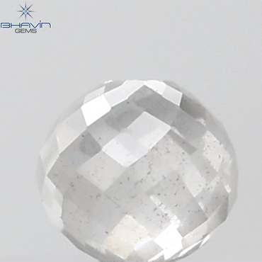 0.37 CT Antique Spherical Shape Natural Diamond White Color I3 Clarity (2.85 MM)