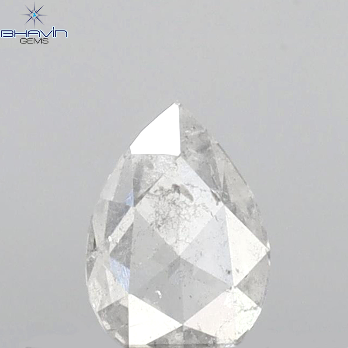 0.23 CT Pear Shape Natural Diamond White Color I1 Clarity (5.21 MM)