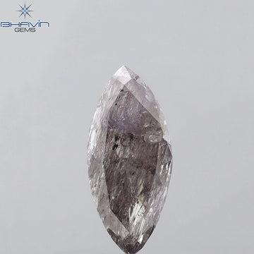 6.51 CT マーキスシェイプ 天然ルースダイヤモンド ピンクカラー I3 クラリティ