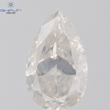 2.50 CT Pear Diamond Natural White Color SI2 Clarity (11.29 MM)