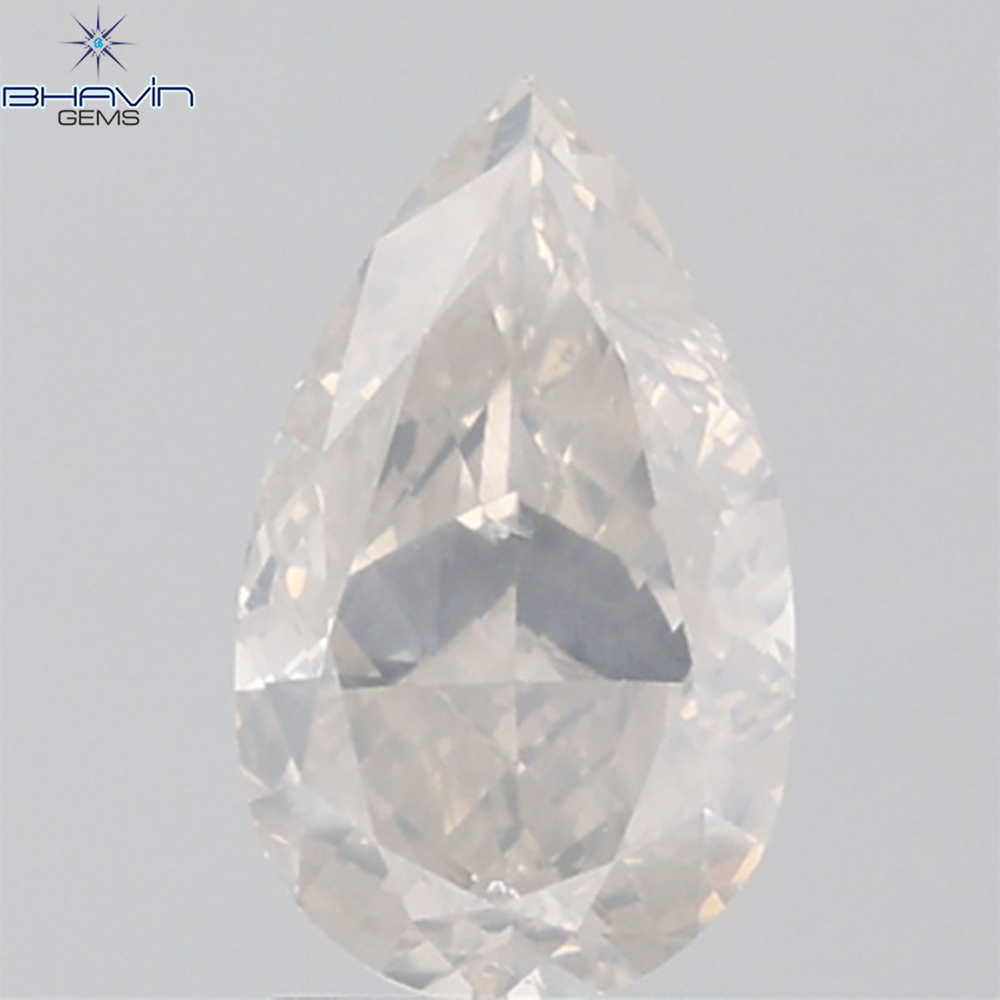2.50 CT Pear Diamond Natural White Color SI2 Clarity (11.29 MM)