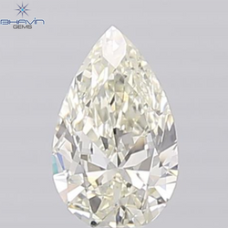 0.52 CT Pear Shape White Diamond VS2 Clarity (7.15 MM)