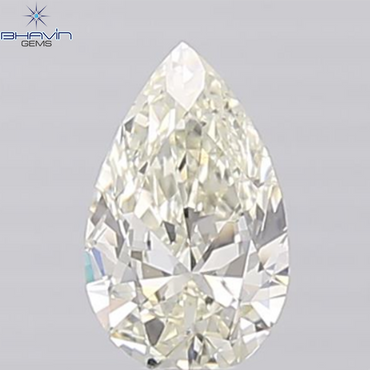 0.52 CT Pear Shape White Diamond VS2 Clarity (7.15 MM)