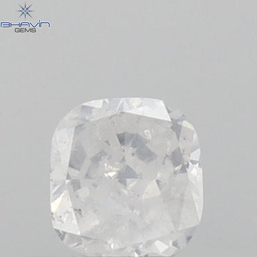 0.17 CT Cushion Shape Natural Diamond White Color I1 Clarity (3.51 MM)