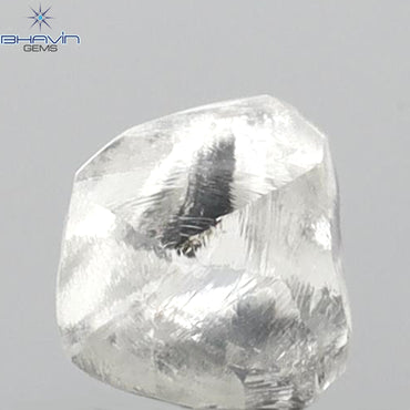 0.46 CT Rough Shape Natural Diamond White Color VS1 Clarity (4.24 MM)