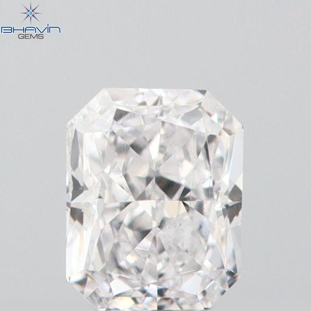 0.08 CT ラディアント シェイプ ナチュラル ダイヤモンド ピンク色 SI2 クラリティ (2.38 MM)