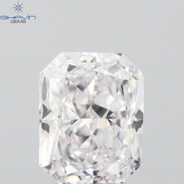 0.08 CT ラディアント シェイプ ナチュラル ダイヤモンド ピンク色 SI2 クラリティ (2.38 MM)