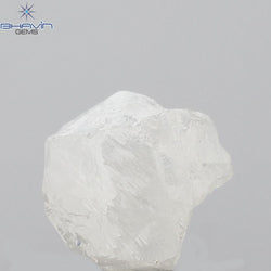 1.84 CT Rough Shape Natural Diamond White Color I1 Clarity (8.08 MM)