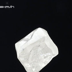 0.93 CT Rough Shape Natural Diamond White Color SI1 Clarity (5.17 MM)