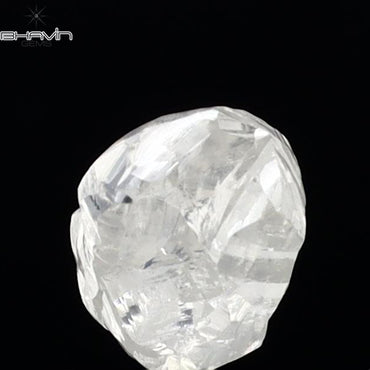 1.29 CT Rough Shape Natural Diamond White Color VS2 Clarity (6.45 MM)