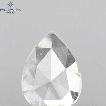 0.23 CT Pear Shape Natural Diamond White Color I1 Clarity (5.04 MM)