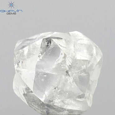 0.45 CT Rough Shape Natural Diamond White Color VS1 Clarity (4.30 MM)