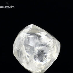 0.78 CT Rough Shape Natural Diamond White Color VS2 Clarity (5.60 MM)