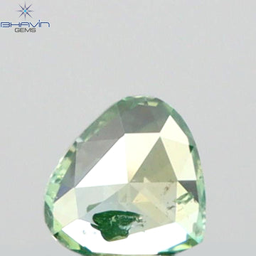 0.18 CT ハート シェイプ ナチュラル ダイヤモンド グリーン カラー VS2 クラリティ (3.66 MM)