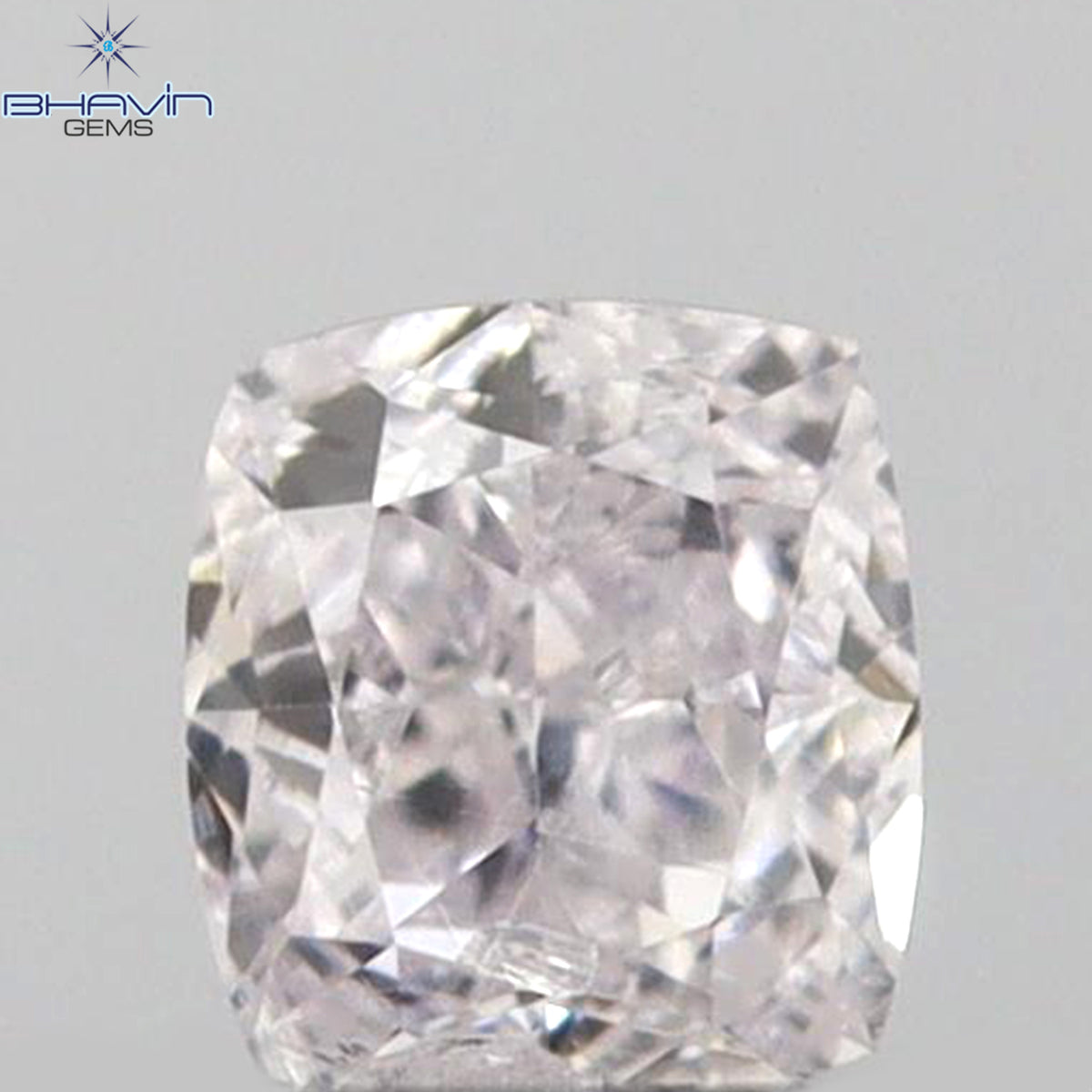 0.10 CT Natural Cushion Diamond Pink Color Clarity SI1 (2.80 MM)