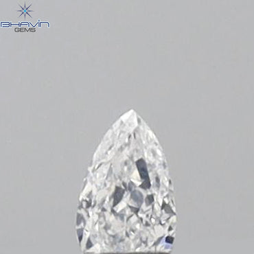 0.03 CT Pear Shape Natural Diamond White Color VS1 Clarity (2.37 MM)